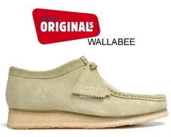 クラークス ワラビー CLARKS WALLABEE MAPLE SUEDE 26155515 モカシン シューズ カジュアル メープル スウェード クレープソール