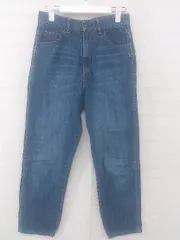 ◇ AMERICAN HOLIC アメリカンホリック テーパード ジーンズ デニム パンツ サイズ M インディゴ レディース E  【1305110011984】