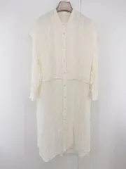 ◇ select MOCA スタンドカラー レイヤード ロング 長袖 ブラウス カットソー サイズFREE ライトベージュ系 レディース E  【1305110015623】