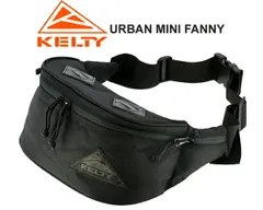 ケルティ アーバン ミニ ファニー KELTY URBAN MINI FANNY BLACK 32592102 ブラック ボディバッグ URBAN ALL BLACK LINE 撥水 1260D デニール ナイロン 鞄
