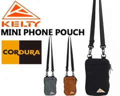 ケルティ ミニ フォン ポーチ KELTY MINI PHONE POUCH 3259256323 CORDURA NYLON コーデュラ 携帯 ポーチ トラベルウォレット