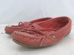 UGG モカシン ピンク デッキシューズ 24.0 - メルカリ