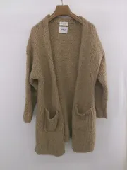 ◇ COFIL OPAQUE.CLIP ローゲージ ニット カーディガン サイズFREE ブラウン レディース E  【1305110019362】