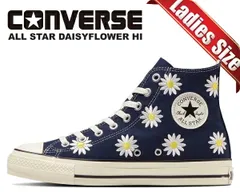 コンバース オールスター アール デイジーフラワー ハイ CONVERSE ALL STAR  DAISYFLOWER HI DRK.BLU (31311230) 1sd824 レディース 花柄 刺繍 ダークブルー