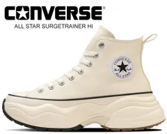 コンバース オールスター アール サージトレーナー ハイ CONVERSE ALL STAR SURGETRAINER HI OFF WHITE 31312402 オフホワイト レディース 厚底 スニーカー
