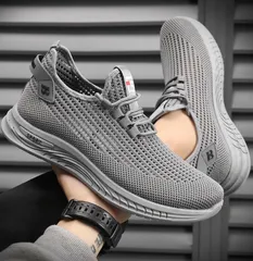 スニーカー メンズ 靴 ランニングシューズ ハイカットスニーカー スリッポン 厚底 ウォーキングシューズ 軽量 通気性メッシュシューズ通学靴225588