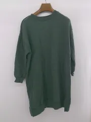 ◇ Sonny Label URBAN RESEARCH 裏起毛 長袖 チュニック スウェット プルオーバー サイズF グリーン系 レディース E  【1305120000992】