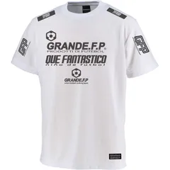 grande(グランデ) 昇華転写プラ フットサルプラクティクスシャツ (gfph23002-0109)、(0109)WHT/BLKのサムネイル