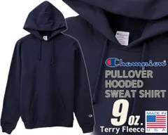 チャンピオン プルオーバー フーデッド スウェットシャツ Champion PULLOVER HOODED SWEAT SHIRT 9oz. MADE IN USA NAVY c5-p101 ネイビー パーカー アメリカ製