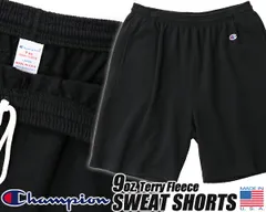 チャンピオン スウェットショーツ Champion SWEAT SHIRT PANT 23SS MADE IN USA 9oz. Terry Fleece BLACK c5-r501-090 パンツ ブラック 9オンス アメリカ製