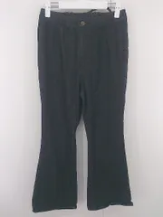 ◇ EPIMI E'PIMMY エピミエピミー バックレースアップ フレア デニム ジーンズ パンツ サイズM ブラック系 レディース E  【1305120017464】