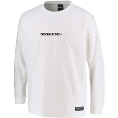 grande(グランデ) POPロゴ.プリント 長袖 Tシャツ フットサル長袖 Tシャツ (gfph23103-01)、WHITEのサムネイル