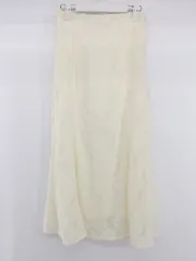 ◇ mysty woman ミスティウーマン ロング デザイン マーメイド スカート サイズF アイボリー系 レディース E  【1305120020006】のサムネイル