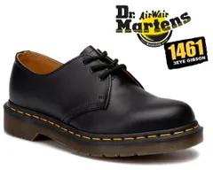 ドクターマーチン 3ホール 1461 ブラック Dr.Martens 3EYE GIBSON BLACK 3 HOLE SHOES 1461Z ギブソン シューズ メンズ レディース 11838002 カジュアル