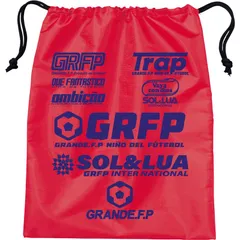 grande(グランデ) SOL LUAナイロンマルチシューズケース フットサルケース (gfph23910-3587)、(3587)RED/NVYのサムネイル