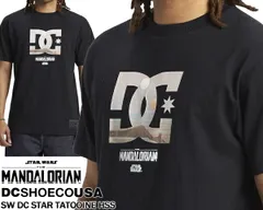 ディーシーシューズ スターウォーズ マンダロリアン Tシャツ DC SHOES STAR WARS TATOOINE T-SHIIRT BLACK dst232041-kvj0 THE MANDALORIAN TATOOINE