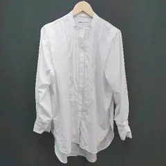 ◇ SELECTMOCA セレクトモカ シンプル オーバーサイズ 長袖 シャツ サイズM ホワイト レディース E  【1305150003895】