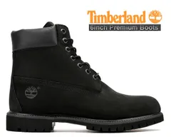 ティンバーランド 6インチブーツ TIMBERLAND 6INCH PREMIUM BOOTS blk/blkメンズ ブーツ ブラック ヌバック ワーク