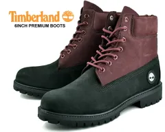 ティンバーランド 6インチ プレミアムブーツ Timberland 6INCH PREMIUM BOOTS 2TN BLACK NUBUCK BURGUNDY a2p6w-eje ウォータープルーフ ブラック バーガンディ