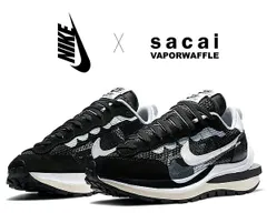 ナイキ × サカイ ヴェイパーワッフル NIKE VAPORWAFFLE / SACAI black/summit white cv1363-001 スニーカー ブラック ホワイト