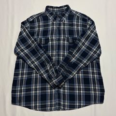 美品 ラルフローレン 90s リネン シャツ 長袖 L 青 チェック - メルカリ