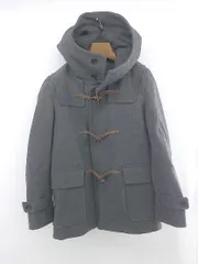◇ A day in the life UNITED ARROWS 冬 防寒 カジュアル 綺麗め 長袖 ダッフル コート サイズS グレー レディース E  【1305150009675】