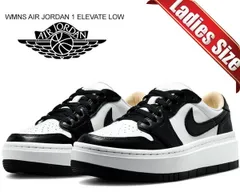 ナイキ ウィメンズ エアジョーダン 1 エレベート ロー NIKE WMNS AIR JORDAN 1 ELEVATE LOW white/black-white dh7004-109 PANDA レディース スニーカー AJ1