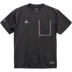 grande(グランデ) ヘキサゴンロゴシームテープポケットTシャ フットサル 半袖Tシャツ (gfph23004-0901)、(0901)BLK/WHTのサムネイル