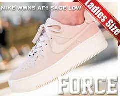 ナイキ ウィメンズ エアフォース 1 セイジ NIKE WMNS AF1 SAGE LOW particle beige/particle beige レディース スニーカー ガールズ ピンク スエード