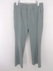 ◇ EMMA CLOTHES エマ クローズ ハイウエスト タック パンツ サイズM グリーングレー系 メンズ E  【中古】 【1305160001171】
