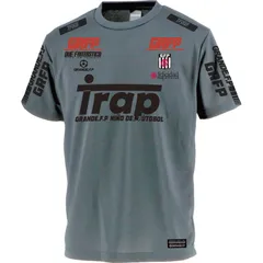 grande(グランデ) TRAP昇華転写プラ. 半袖 フットサルプラクティクスシャツ (gfph23003-1709)、(1709)D.GRY/BLKのサムネイル