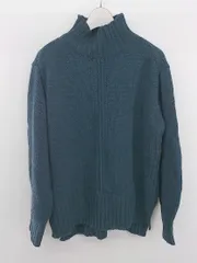 ◇ SENSE OF PLACE by URBAN RESEARCH ハイネック ニット セーター サイズFree ダークブルー レディース E  【1305160010821】