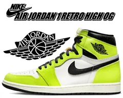 ナイキ エアジョーダン 1 レトロ ハイ オージー NIKE AIR JORDAN 1 RETRO HIGH OG volt/black-sail 555088-702 AJ1 ボルト ブラック ネオン スニーカー
