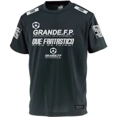 grande(グランデ) 昇華転写プラ フットサルプラクティクスシャツ (gfph23002-0901)、(0901)BLK/WHTのサムネイル