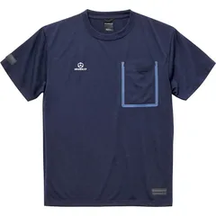 grande(グランデ) ヘキサゴンロゴシームテープポケットTシャ フットサル 半袖Tシャツ (gfph23004-8701)、(8701)NVY/WHTのサムネイル