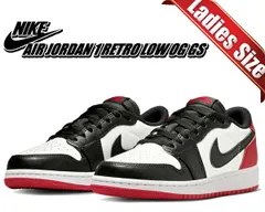 ナイキ エアジョーダン 1 レトロ ロー OG ガールズ NIKE AIR JORDAN 1 RETRO LOW OG GS white/black-varsity red cz0858-106 レディース つま黒 ブラックトゥ