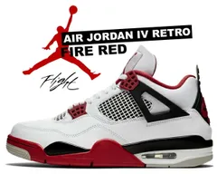 ナイキ エアジョーダン 4 レトロ NIKE AIR JORDAN 4 RETRO FIRE RED white/fire red-black-tech grey dc7770-160 スニーカー AJIV ファイヤーレッド