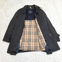 バーバリーロンドン　ノバチェック中綿ライナー付きナイロンジャケット　S