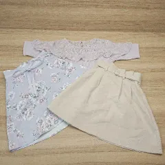 ◇ 《 majesticlegon まとめ３点セット サイズ混合 サイズM サイズS ウエストゴム レーヨン スカート レディース 》 E  【1305180000475】