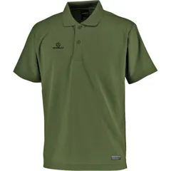 grande(グランデ) ベーシックヘキサゴンロゴ.ポロシャツ フットサルポロシャツ (gfph23008-77)、(77)ARMY_GREENのサムネイル