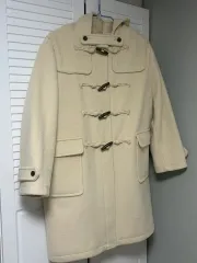 Sinoon シヌーン Classic ダッフル ロング コート クリーム