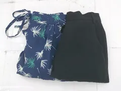 ◇ 《 LOWRYS FARM まとめ商品2点セット サイズ混合 マルチ柄 センタープレス シンプル パンツ レディース 》 E  【1305180008990】