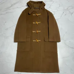 グローバーオール　gloverall ムーアブルック　Moorbrook ヘリンボーン　ピュアニューウール　イングランド製　英国製　ブラウン　ダッフルコート　アウター　レディース　GB36サイズ　EUR40サイズ　FR42サイズ　USA12サイズ