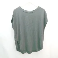 ◇ Spick & Span シンプル ノースリーブ 無地 カジュアル 夏物 カットソー サイズ表記なし M相当 ブラック レディース E  【1305180010580】