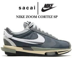 ナイキ ズーム コルテッツ サカイ NIKE ZOOM CORTEZ SP / SACAI iron grey/wht-light cream dq0581-001 アイアン グレー ライトクリーム スニーカー コラボ