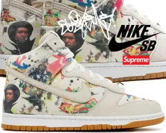 ナイキ スケートボーディング ダンク ハイ QS シュプリーム ラメルジー NIKE SB DUNK HIGH OG QS SUPREME RAMMELLZEE white/wht-multi-color fd8779-100