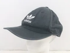 ◇ adidas　アディダス トレフォイルロゴ カジュアル 野球帽 ブラック サイズ メンズ レディース E  【1305180012508】