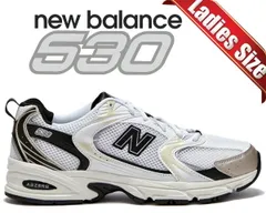 ニューバランス 530 NEW BALANCE MR530TC width D WHITE BLACK GOLD レディース スニーカー ABZORB Y2K メッシュ