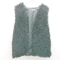 ◇ CLASSICALELF クラシカルエルフ オーバーサイズ 冬物 ベスト サイズXL ブラック レディース E  【1305180015004】