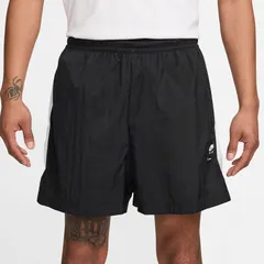 NIKE(ナイキ) ナイキ エア ウーヴン ショート スポーツスタイル ウェア ショートパンツ HV0877、(010)ブラック/ホワイト
